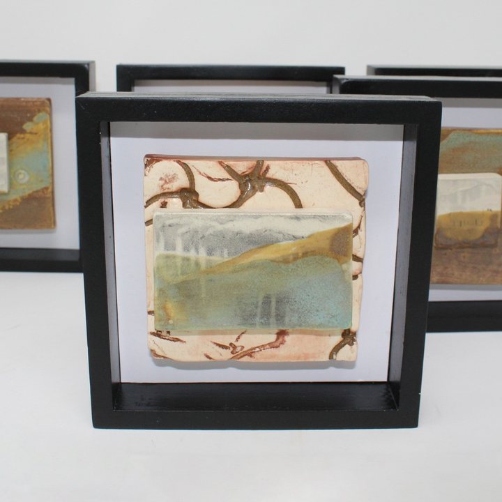Untitled (five-piece porcelain work)