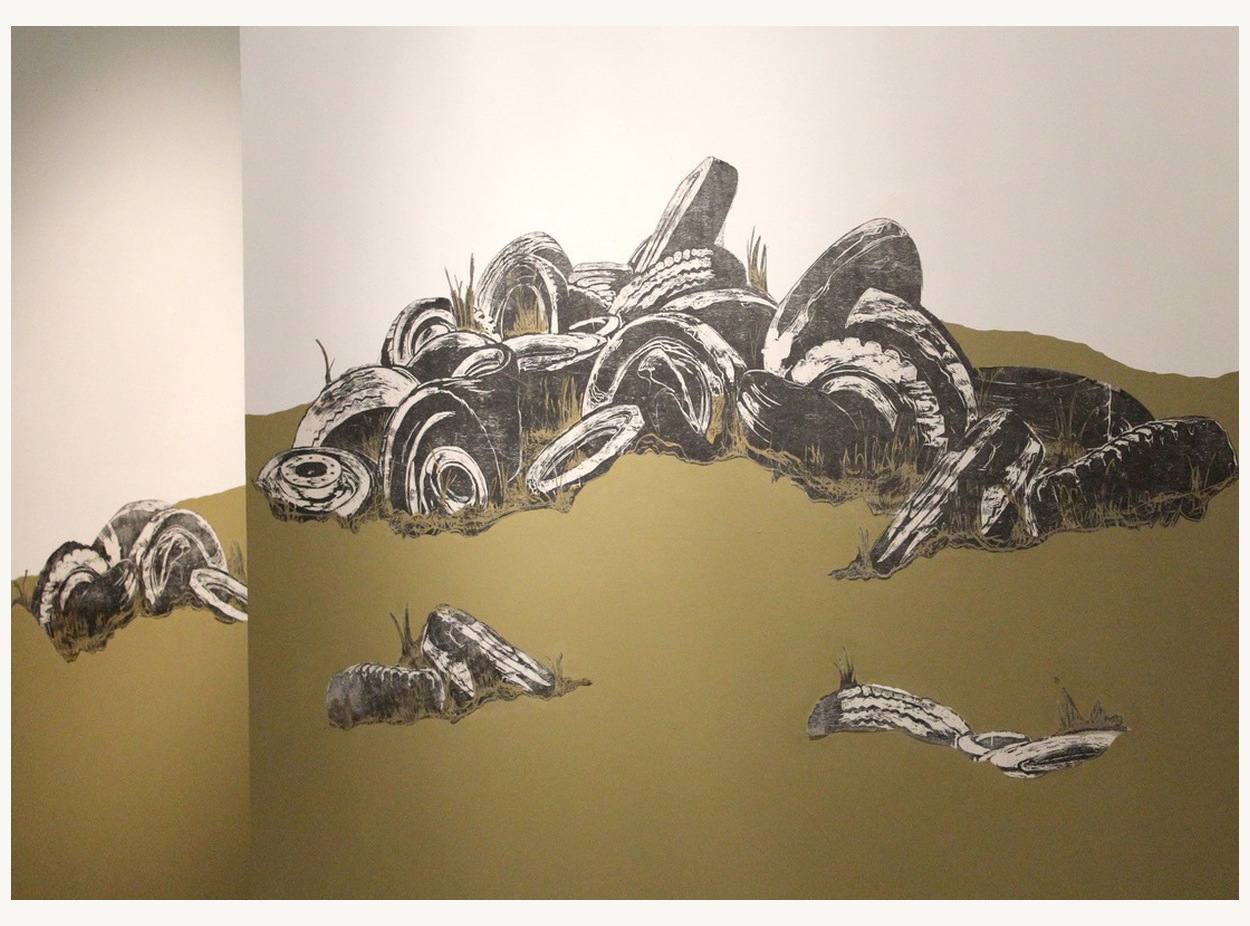 Up Like Weeds (installation view)